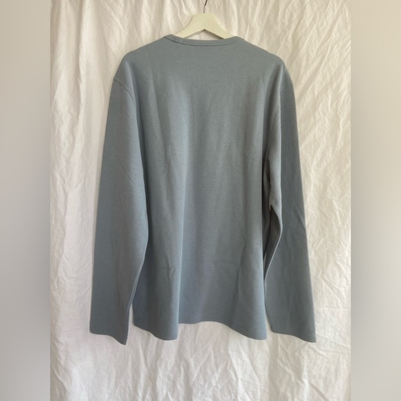 Vince Garment Dye Cotton Long-Sleeve Crew Neck Sweater Size XL - Picture 15 of 16